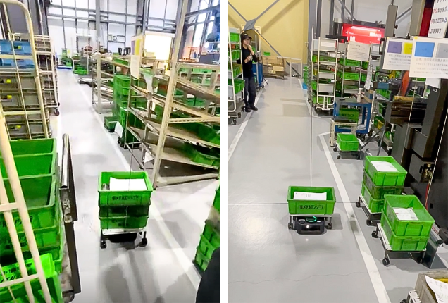 Automated transport in action